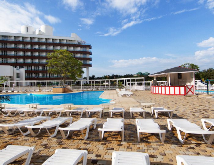 Комплекс бассейнов - Отель Alean Family Biarritz / Алеан Фэмили Биарриц