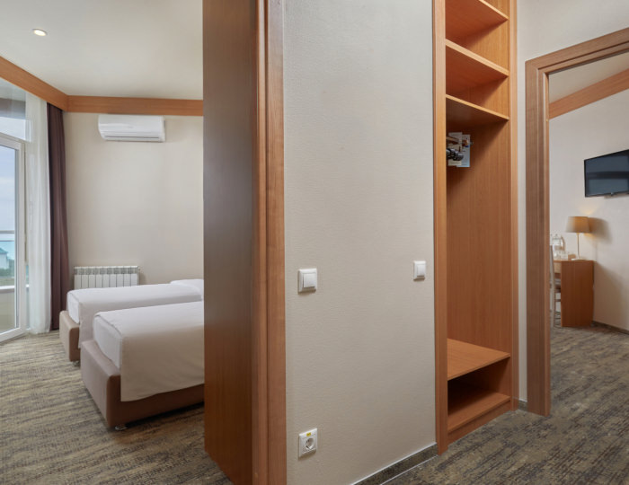 Family standart 4-местный 2-комнатный FmStd - Отель Alean Family Biarritz / Алеан Фэмили Биарриц